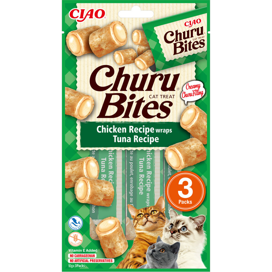 Bites Cat Chicken Wraps Tuna