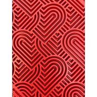 Sodapup Heart Lickmat Red