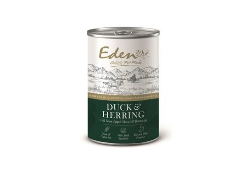 Eden Dog Wet Gourmet Duck & Herring 400 gram