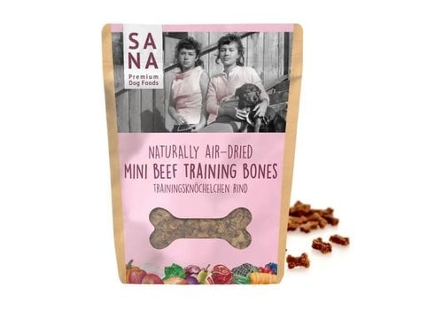 Sanadog Mini  Beef Training Bones 100 gram