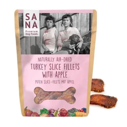 Sanadog Turkey Slice Fillets with Apple 100 gram