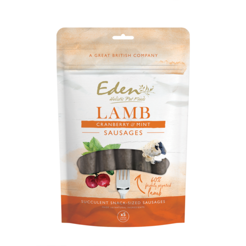 Eden Sausages Lamb (large) 5 stuks