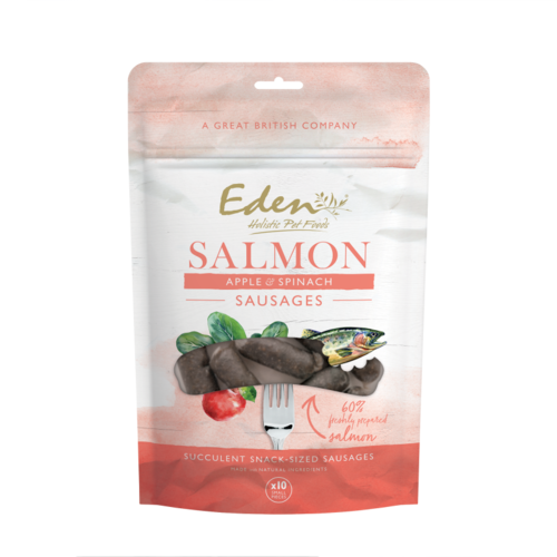 Eden Sausages Salmon (small) 10 stuks