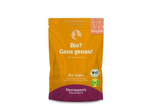 Herrmann's BIO SELECTION CAT Gans met courgette