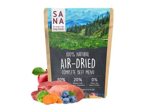 Sanadog Air Dried Complete Beef Menu