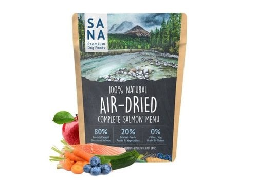 Sanadog Air Dried Complete Salmon Menu