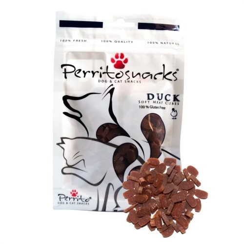 Perrito Soft Duck Meat Cubes 50 gram