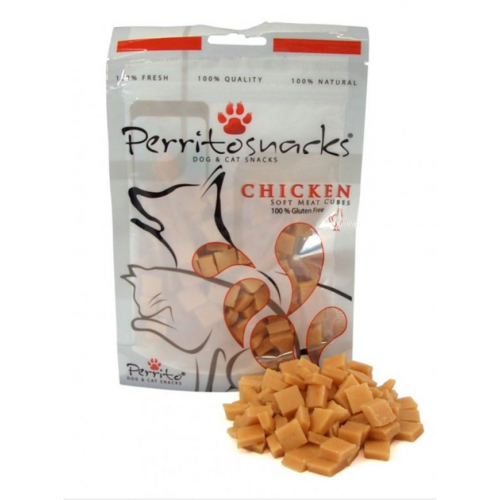 Perrito Soft Chicken Meat Cubes 50 gram