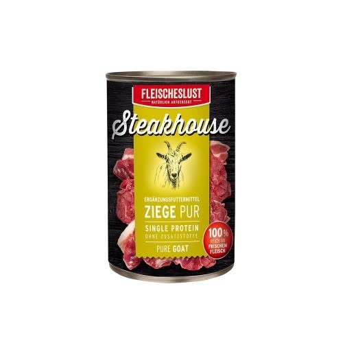 Fleischeslust Steakhouse Tinned Pure Goat 800 gram