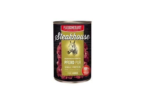 Fleischeslust Steakhouse Tinned Pure Horse 800 gram