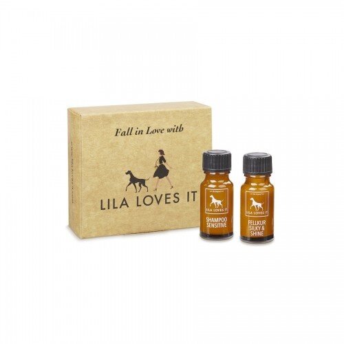 Lila Loves It Sample Set Shampoo Sensitive en Silky & Shine 2 x 10 ml