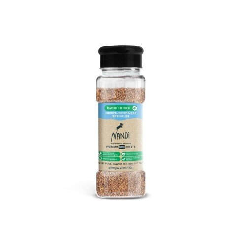 Nandi Freeze Dried Sprinkles Karoo Ostrich 57 gram