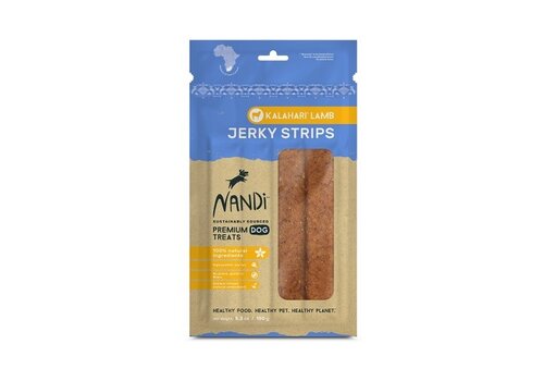 Nandi Jerky Strips Kalahari Lamb 150 gram