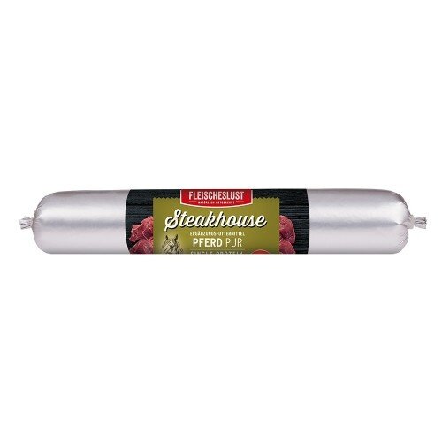 Fleischeslust Steakhouse Sausage Pure Horse 600 gram