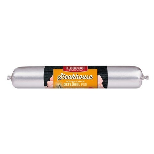 Fleischeslust Steakhouse Sausage Pure Poultry 600 gram