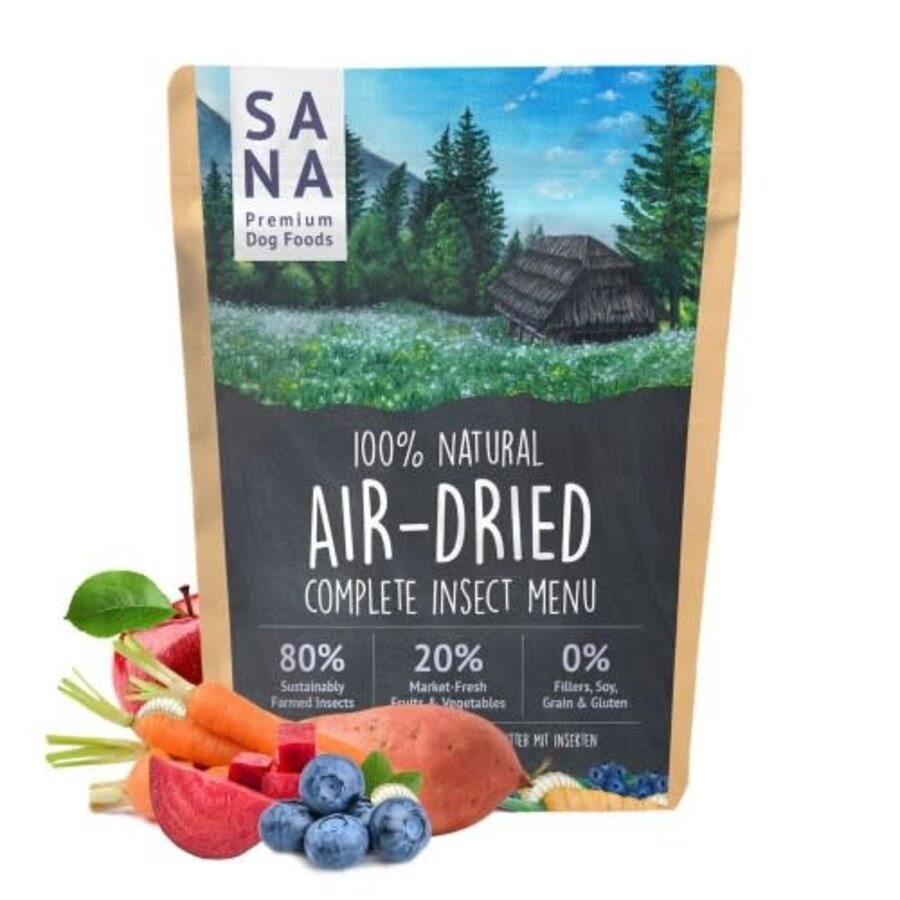 Sanadog Air Dried Complete Insect Menu 1 KG