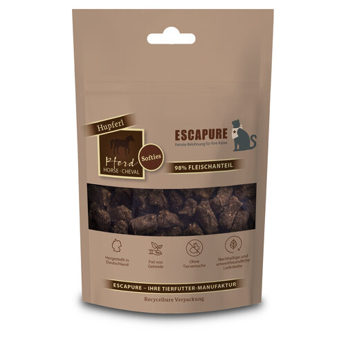 Escapure Kat Hupferl Softies paard 80 gram