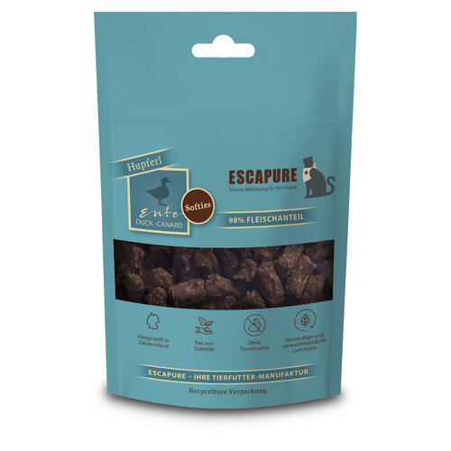 Escapure Kat Hupferl Softies eend 80 gram