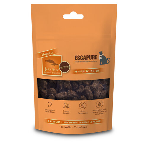 Escapure Kat Hupferl Softies zalm 80 gram