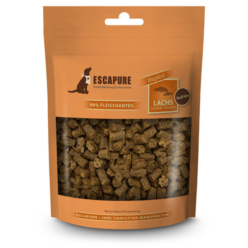 Escapure Hupferl Softies zalm 150 gram