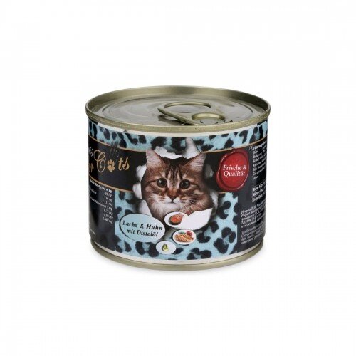 O'Canis Katten Blikvoer Kip, Zalm en Saffloerolie