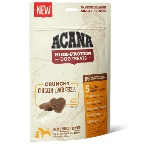 Acana High Protein Dog Treats Chicken 100 gram