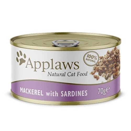 Applaws Cat Blikvoer Bouillon, makreel & sardine