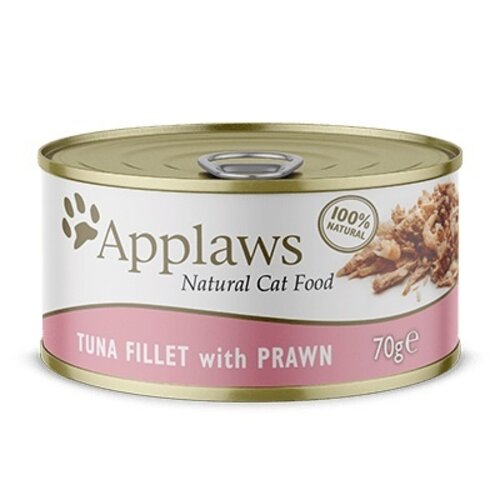 Applaws Cat Blikvoer Bouillon, tonijnfilet & garnaal