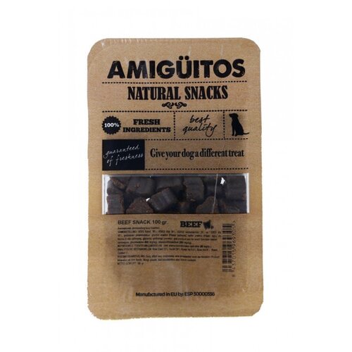 Amiguitos Dogsnack Rund (kip, varken & vis) 100 gram