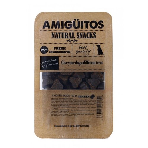 Amiguitos Dogsnack Kip (varken & vis) 100 gram