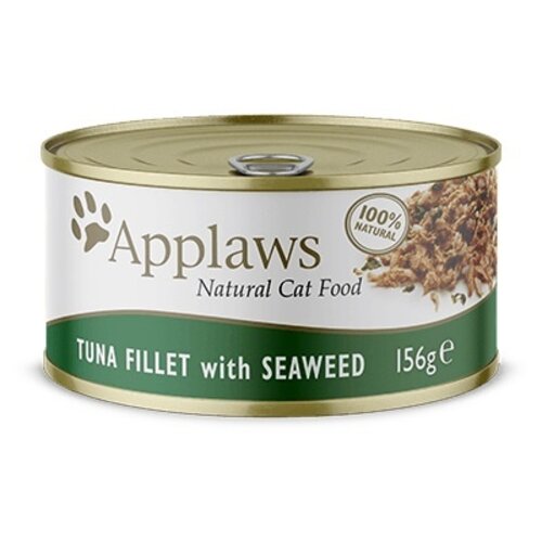 Applaws Cat Blikvoer Bouillon, tonijnfilet & zeewier