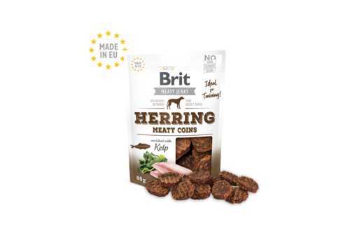 Brit Meaty Jerky Kip & Haring Meaty Coins 80 gram