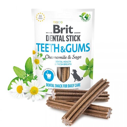 Brit Dental Stick Teeth & Gums 7 st