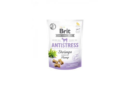 Brit Care Funct. Snack Antistress Garnalen 150 gram