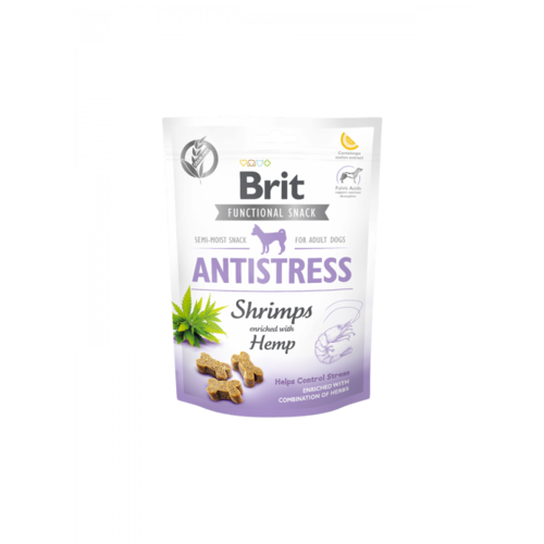 Brit Care Funct. Snack Antistress Garnalen 150 gram