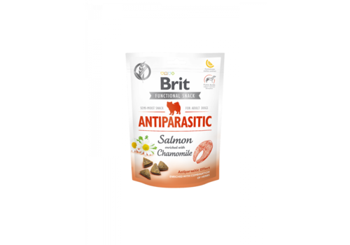 Brit Care Funct. Snack Antiparasitic Zalm 150 gram