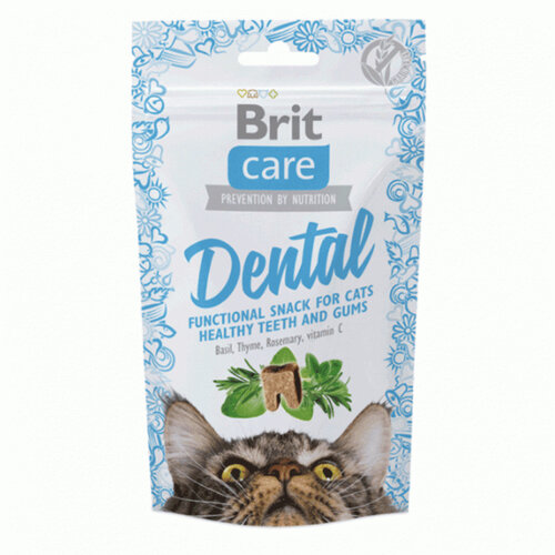 Brit Care Cat Snack Dental 50 gram