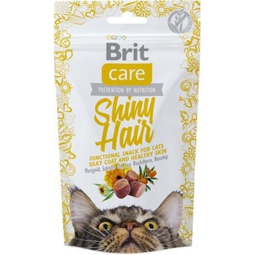 Brit Care Cat Snack Shiny Hair 50 gram