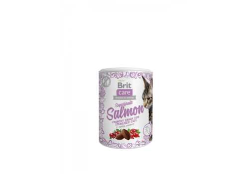 Brit Care Cat Snack Superfruits Zalm 100 gram