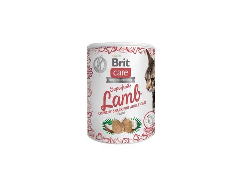 Brit Care Cat Snack Superfruits Lam 100 gram