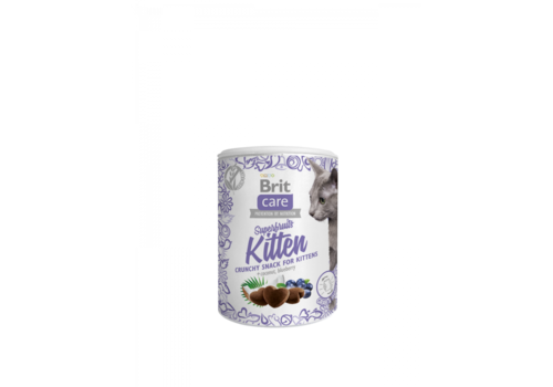 Brit Care Cat Snack Superfruits Kitten 100 gram