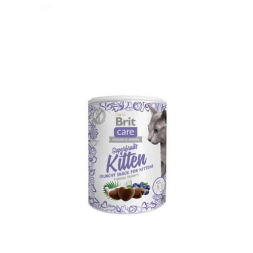 Brit Care Cat Snack Superfruits Kitten 100 gram