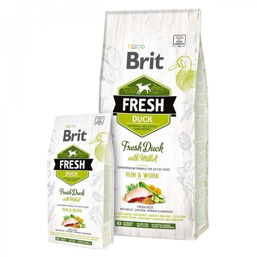 Brit Fresh Eend met Gierst Active Run&Work