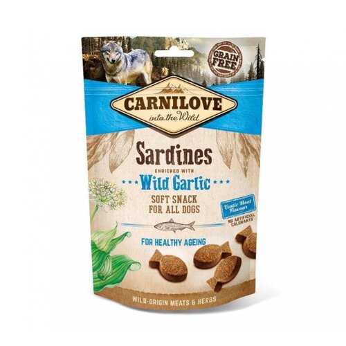 Carnilove Hond Soft Snack Sardines met Wilde Look 200 gram