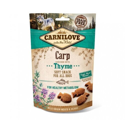 Carnilove Hond Soft Snack Karper met Tijm 200 gram