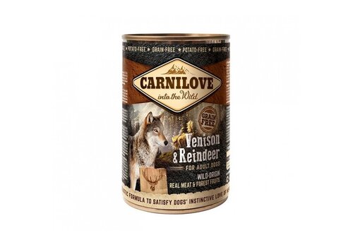 Carnilove Hond Blikvoer Hert & Rendier 400 gram