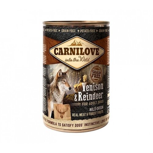 Carnilove Hond Blikvoer Hert & Rendier 400 gram