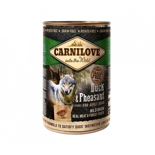 Carnilove Hond Blikvoer Eend & Fazant 400 gram