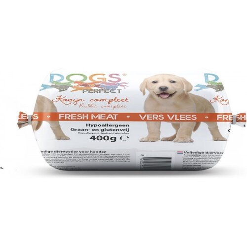 Dogs Perfect Houdbaar Konijn compleet 400 gram