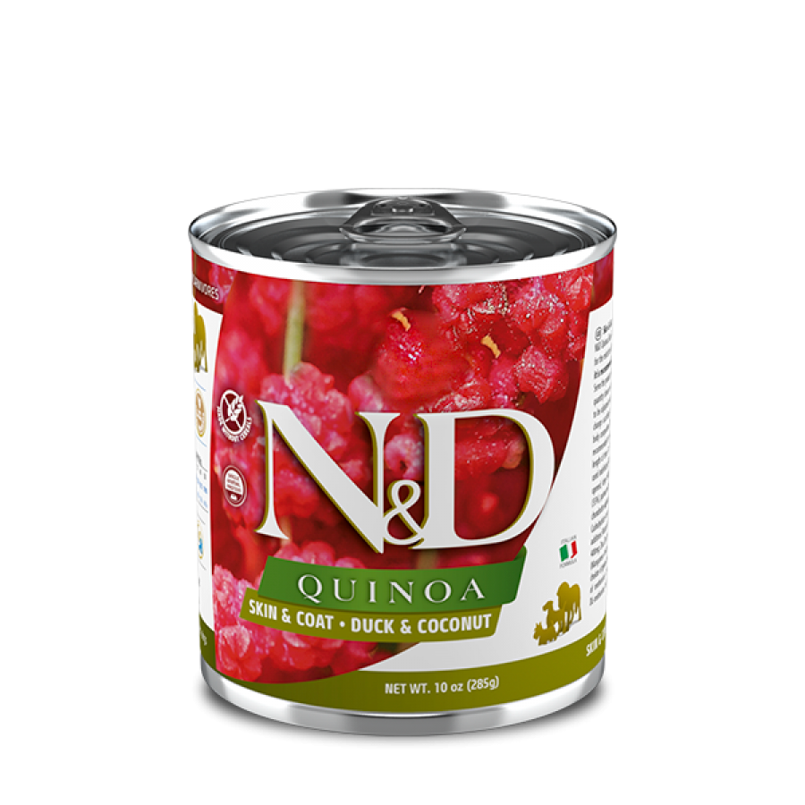 N&D Quinoa Natvoer Skin & Coat Eend, Quinoa & Kokos 285 gram